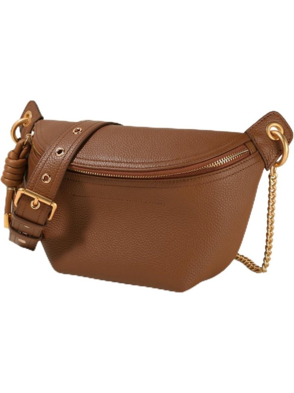 Stylish Top Grain Leather Crossbody Belt Bags for Women - Chic & Versatile